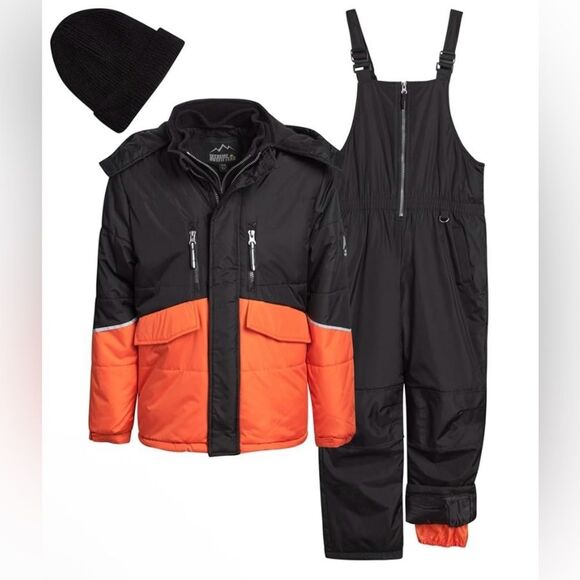 Boys Snowsuit, Mask & Gloves Set - Picture 3 of 16